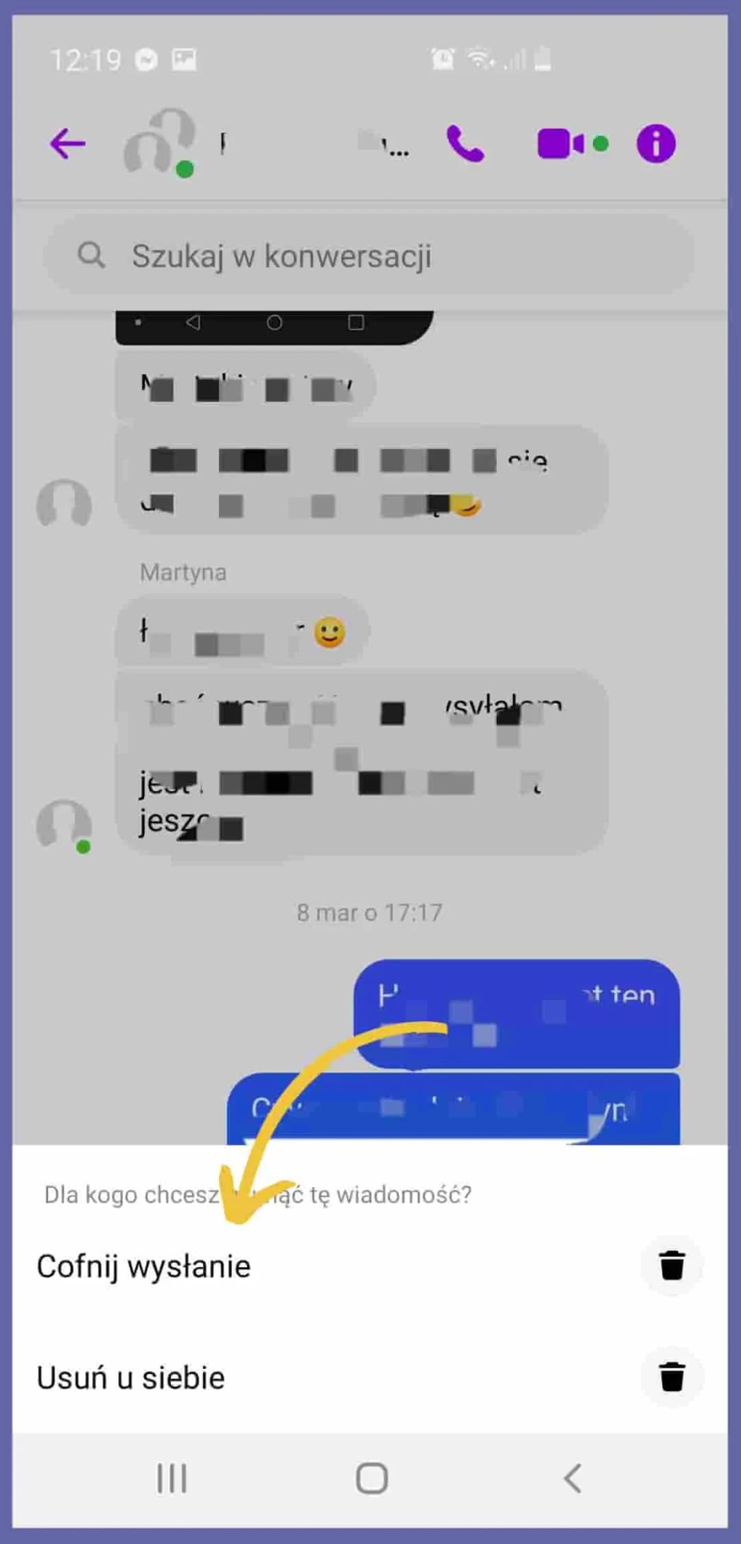 Jak usunąć wiadomości w Messenger – uniknij bałaganu w czacie