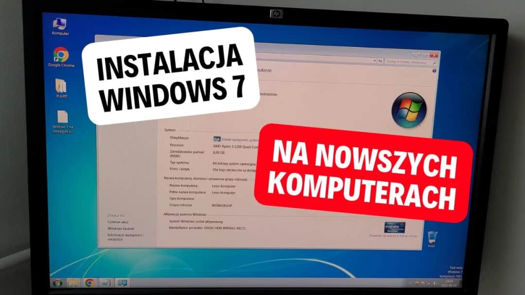 Jak pobrać i zainstalować Windows 7 – uniknij problemów i błędów